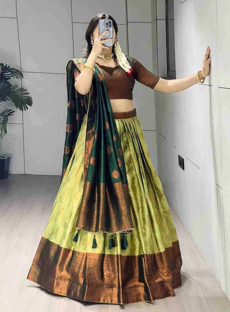 GRTN 8135 Silk PSTA Wholesale lehenga market